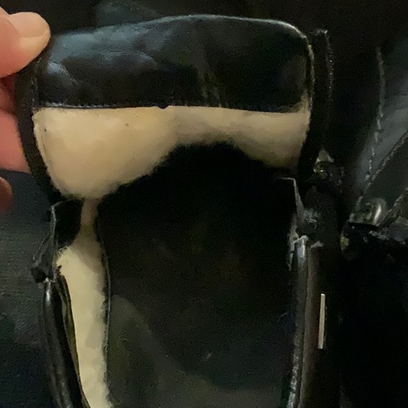 Dark Brown Ladies Reiker Size 38 Ankle Boot - Sheepskin lined - Picture 5 of 6